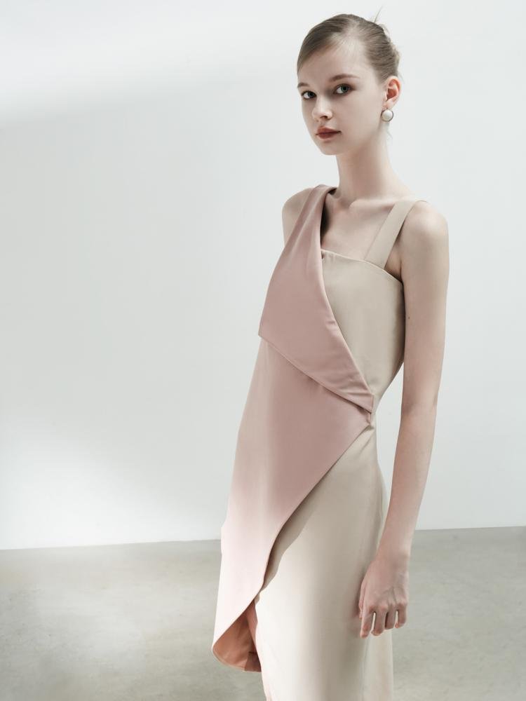 Color Block Dress - BLANCORE