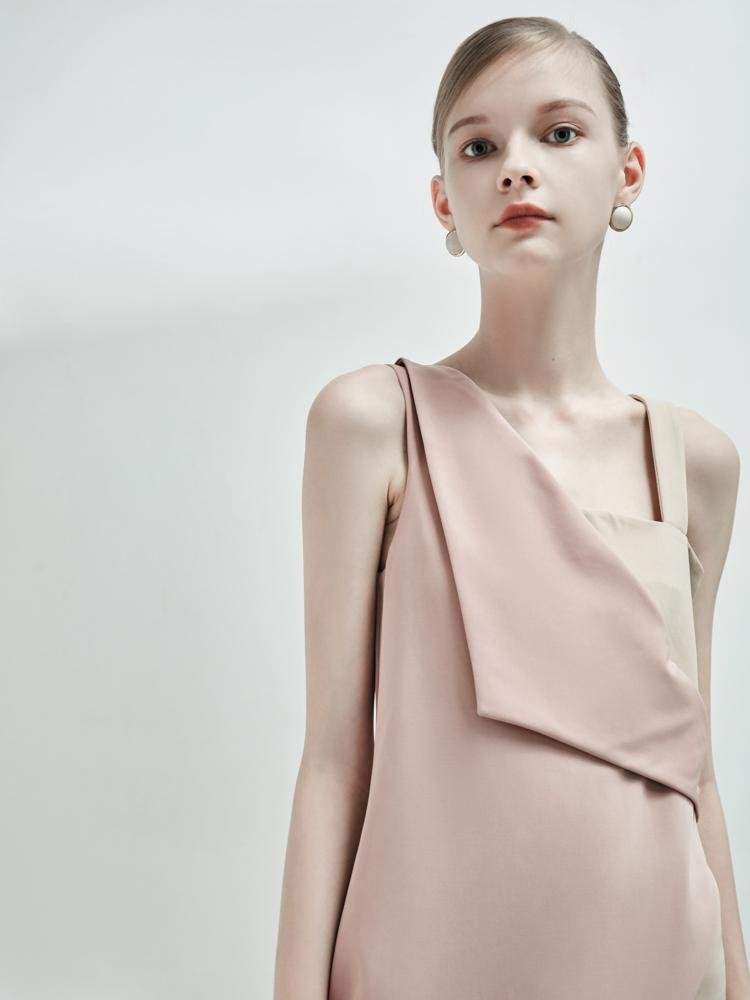 Color Block Dress - BLANCORE