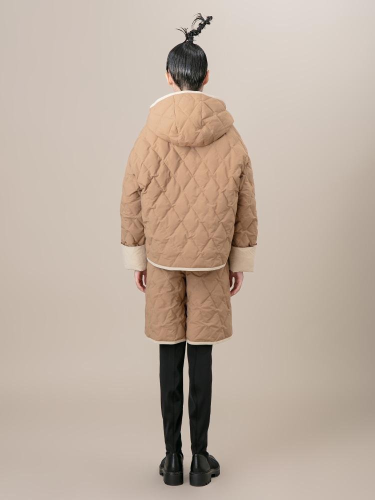 Color Block Puffer Jacket - BLANCORE