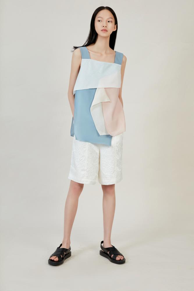 Color Block Vest - BLANCORE