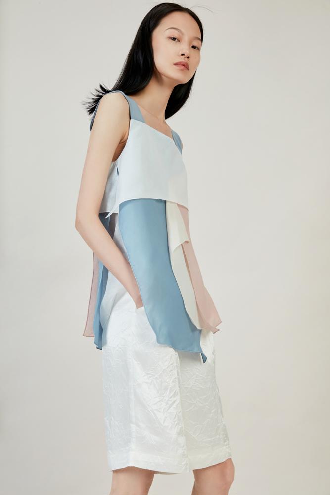 Color Block Vest - BLANCORE