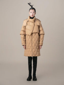 Double Layer Puffer Coat - BLANCORE