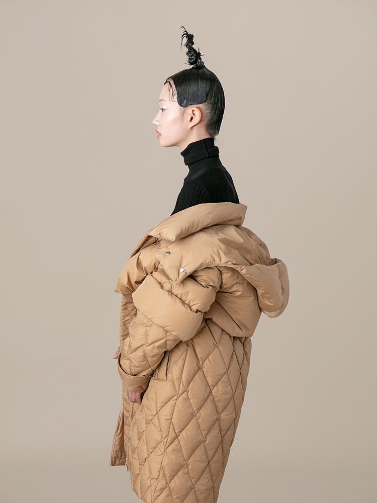 Double Layer Puffer Coat - BLANCORE