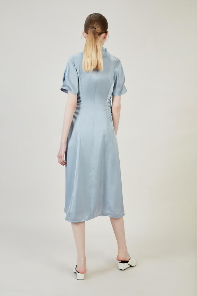 Dress With Drape - BLANCORE