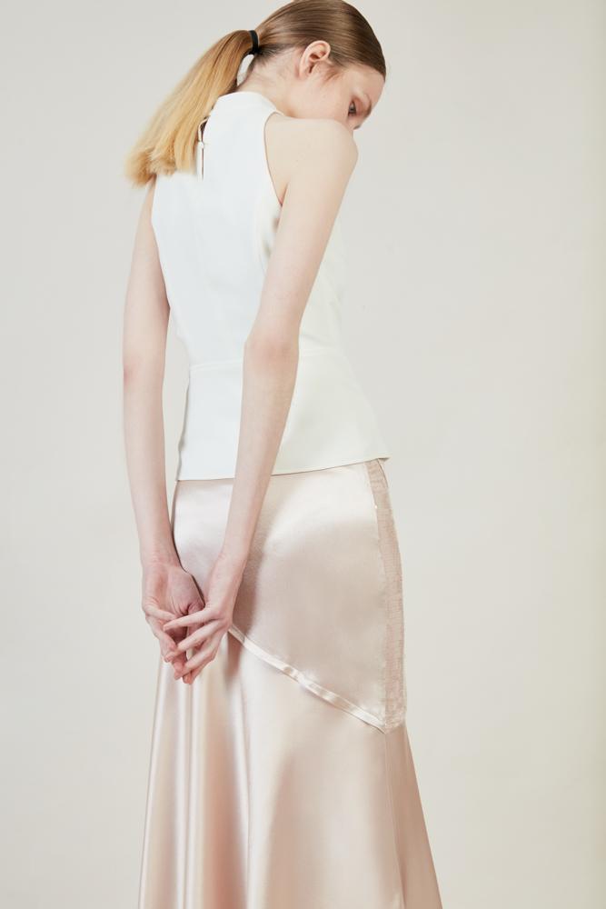 Geometric Sequin Skirt - BLANCORE