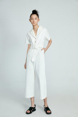 Jumpsuit with Topstitch Seam - BLANCORE