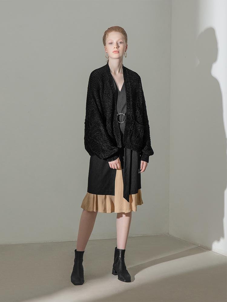 Knit Cardigan - BLANCORE