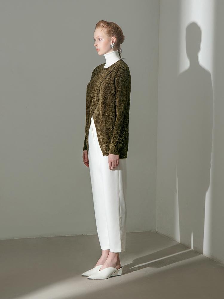 Knit Layerd Top - BLANCORE