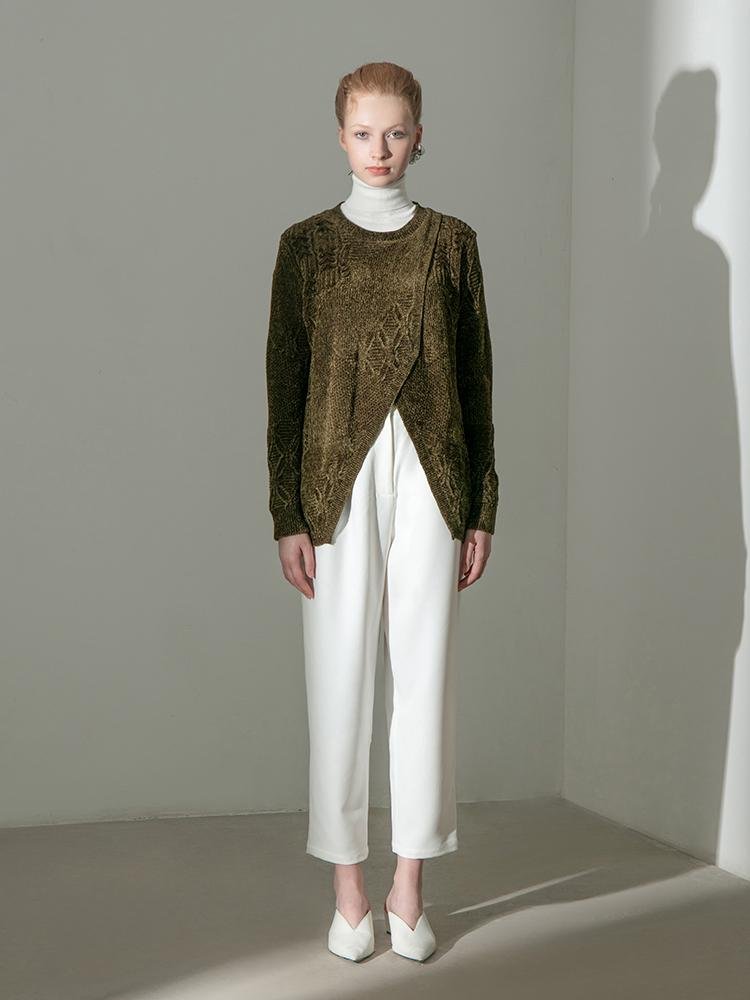 Knit Layerd Top - BLANCORE
