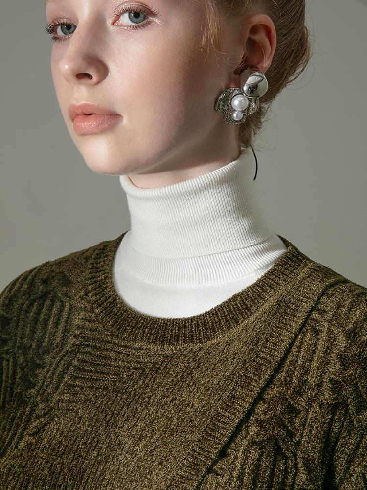 Knit Layerd Top - BLANCORE
