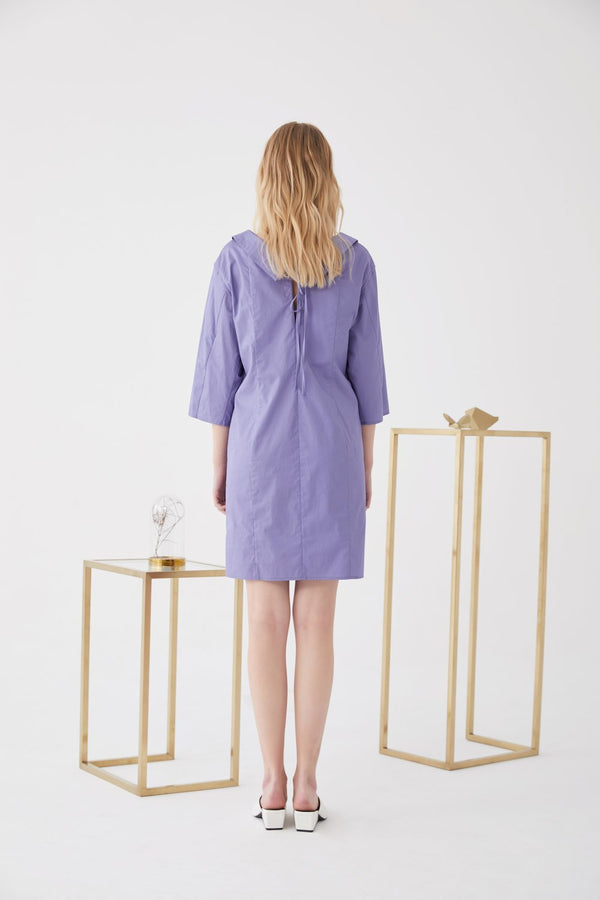 Lapel Shirtdress with Detailed Armhole - BLANCORE