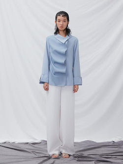 Mesh Panel Shirt - BLANCORE