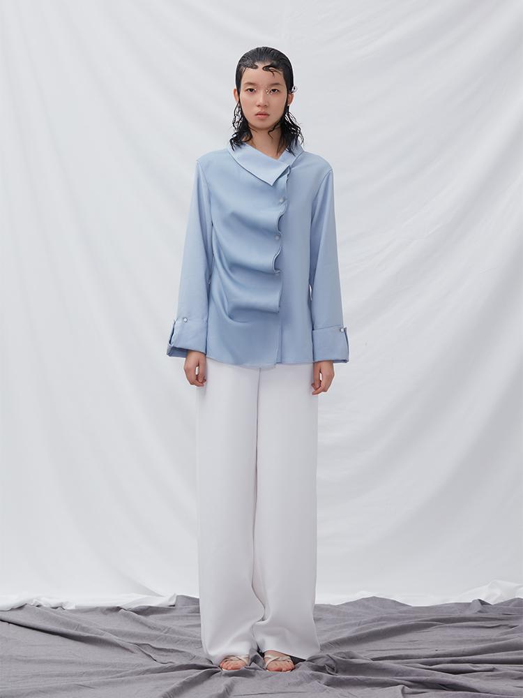 Mesh Panel Shirt - BLANCORE