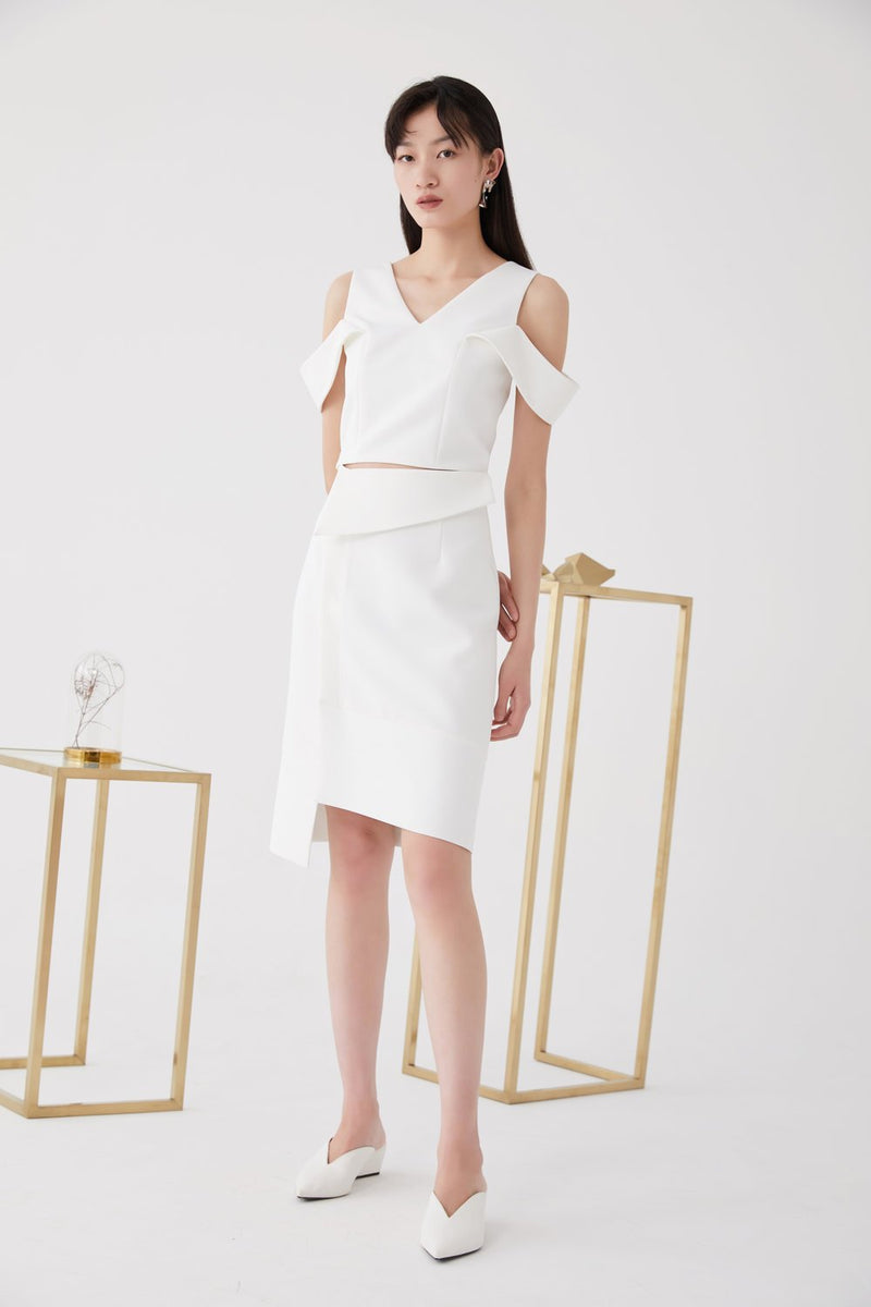 Open Shoulder Top - BLANCORE
