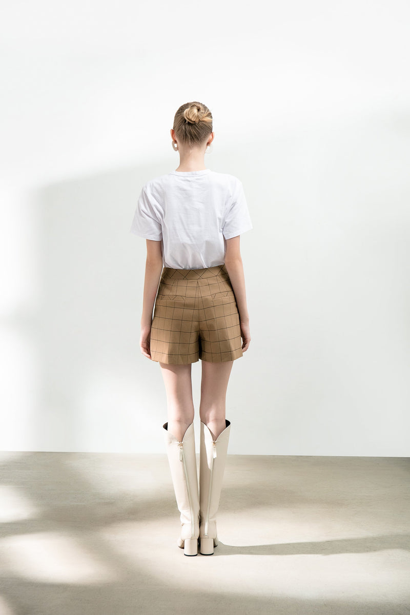 Plaid Shorts - BLANCORE