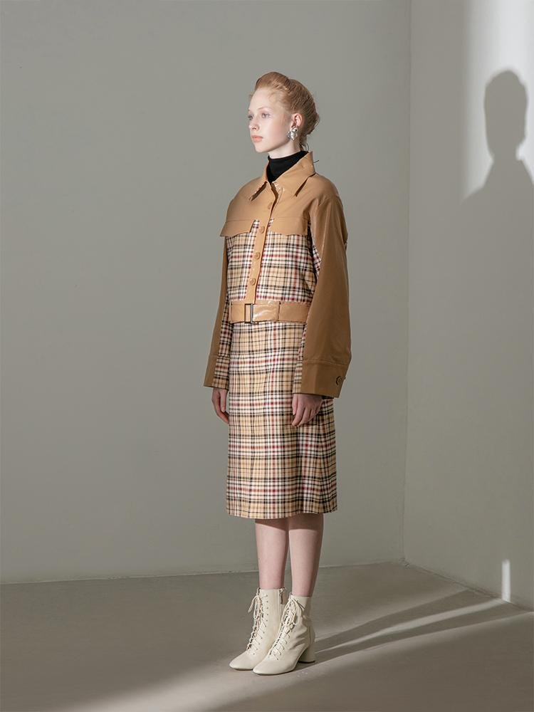 Plaid Skirt - BLANCORE