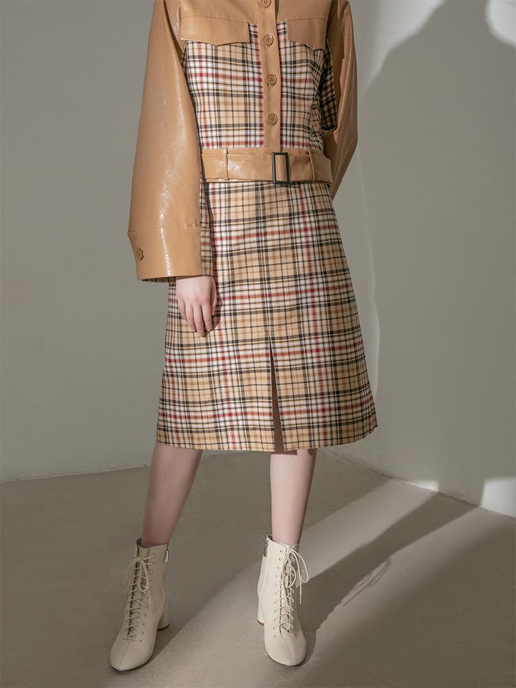 Plaid Skirt - BLANCORE