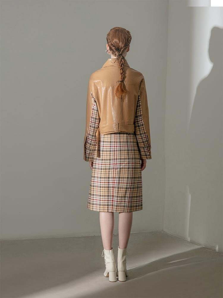 Plaid Skirt - BLANCORE