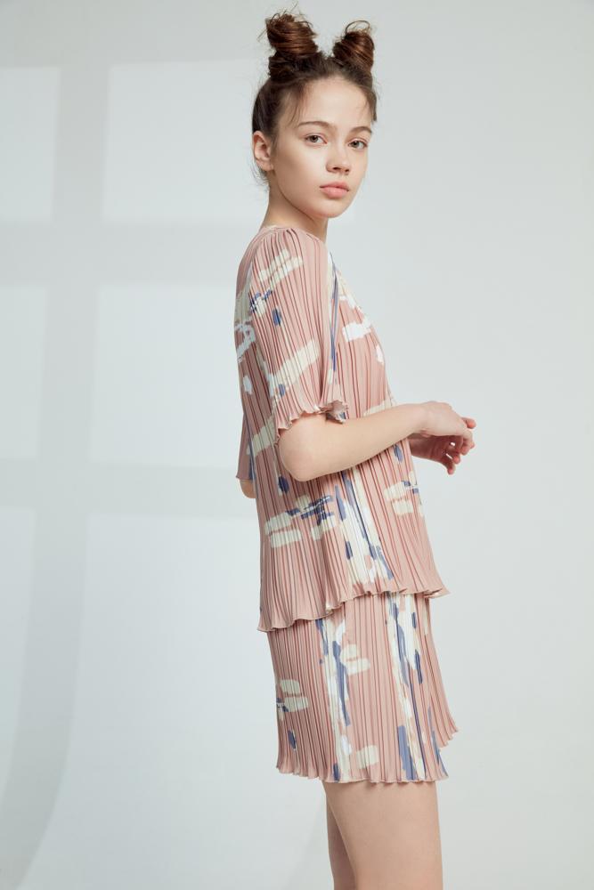 Pleated Top - BLANCORE