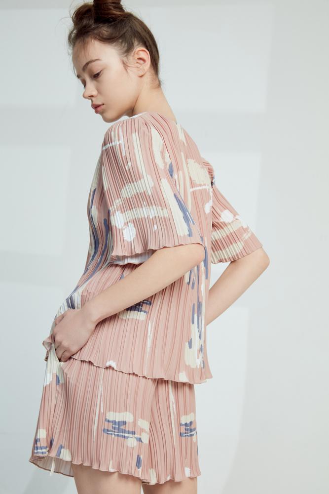 Pleated Top - BLANCORE