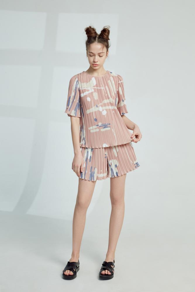 Pleated Top - BLANCORE