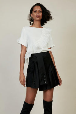 Pleats Skort - BLANCORE