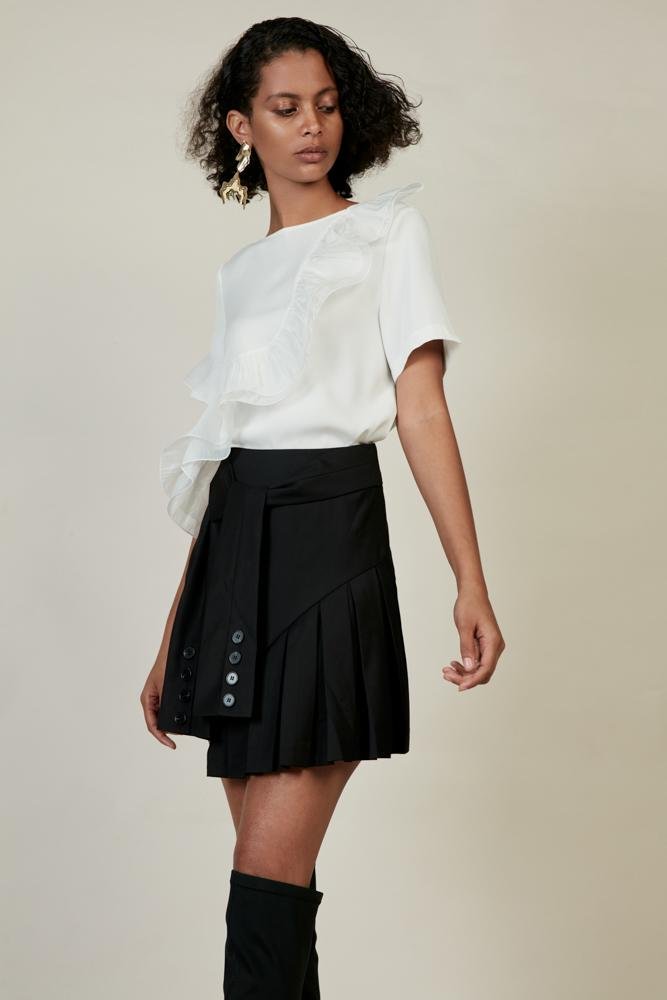 Pleats Skort - BLANCORE