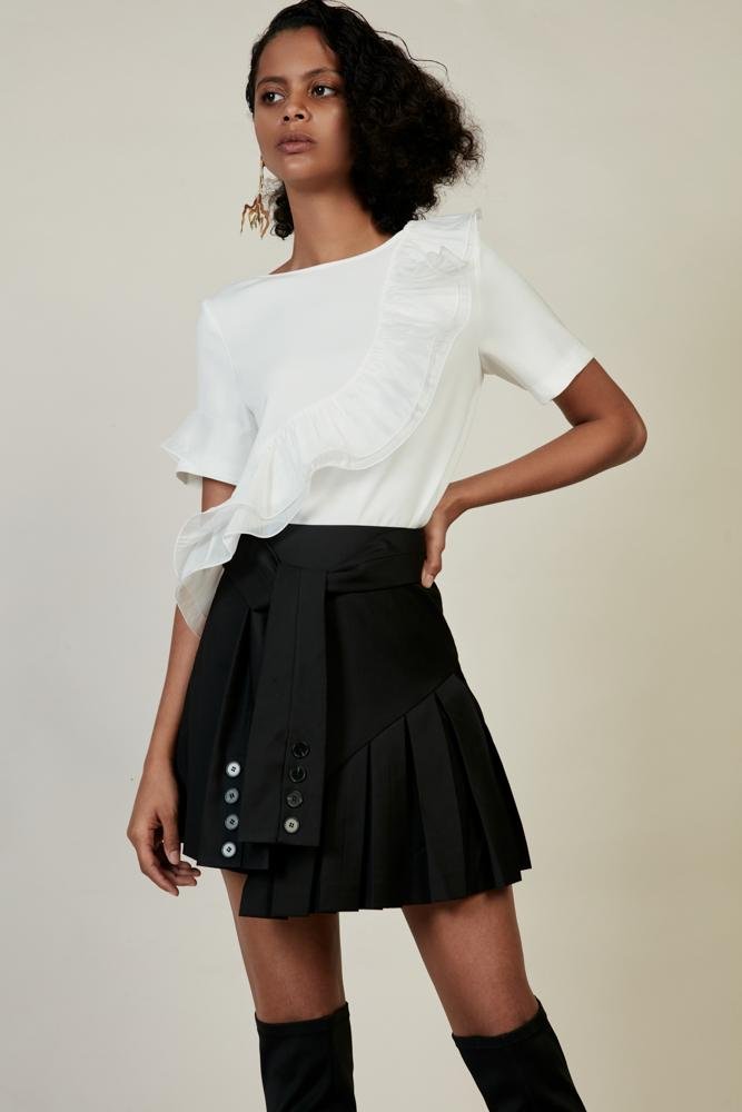 Pleats Skort - BLANCORE