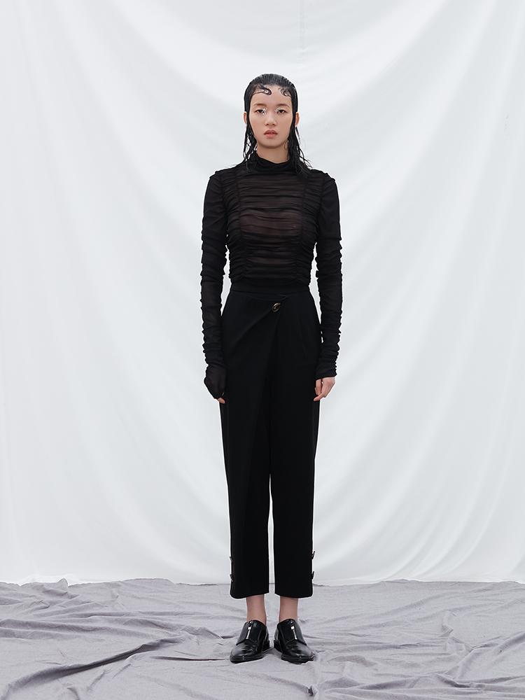 Ruched Top - BLANCORE