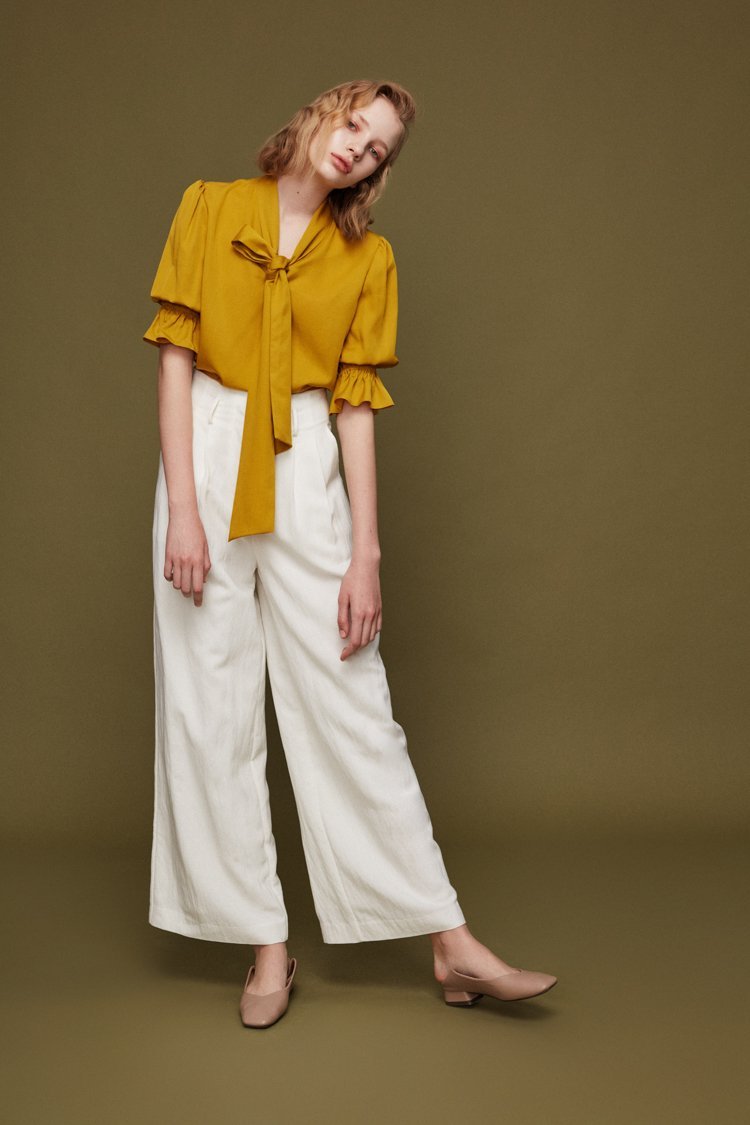 Shirt with Tie - BLANCORE