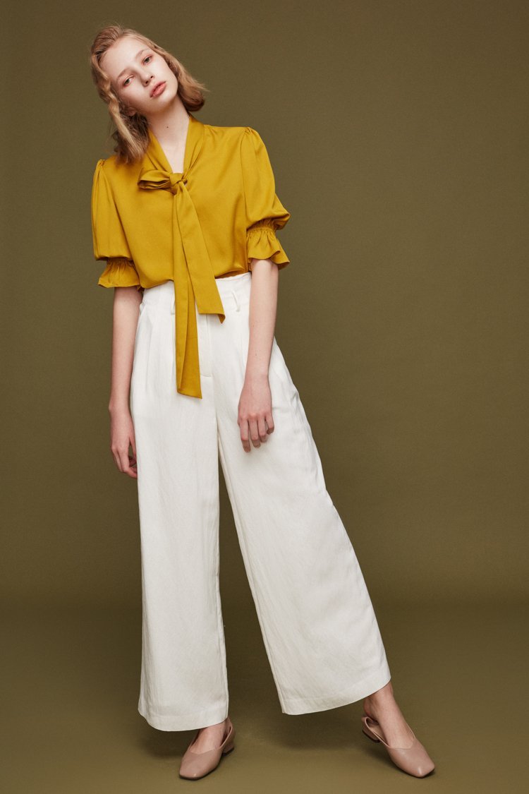 Shirt with Tie - BLANCORE