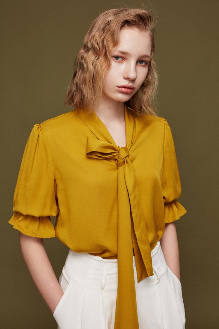 Shirt with Tie - BLANCORE