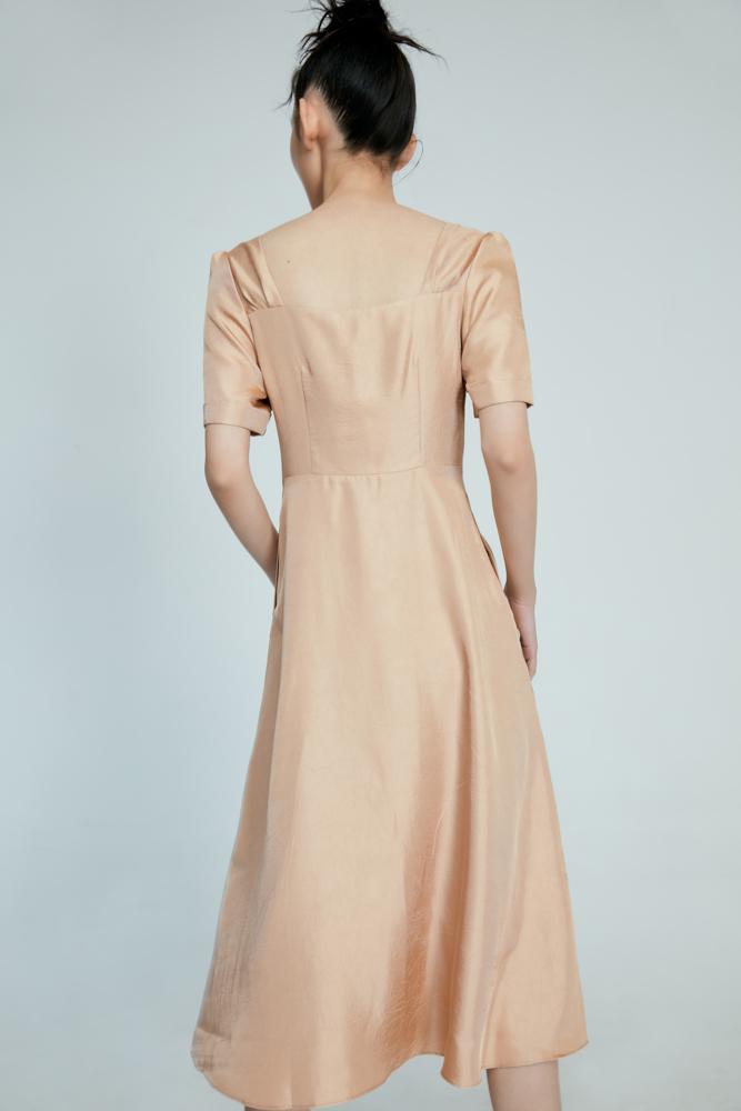 V-neck Dress - BLANCORE