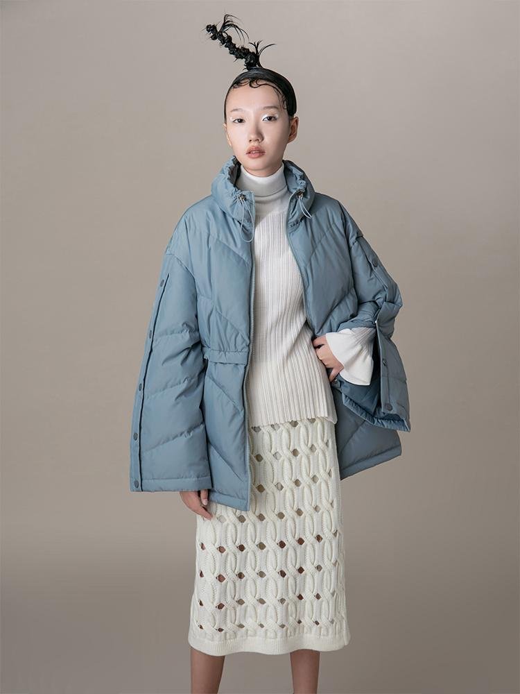 Waisted Puff Jacket - BLANCORE
