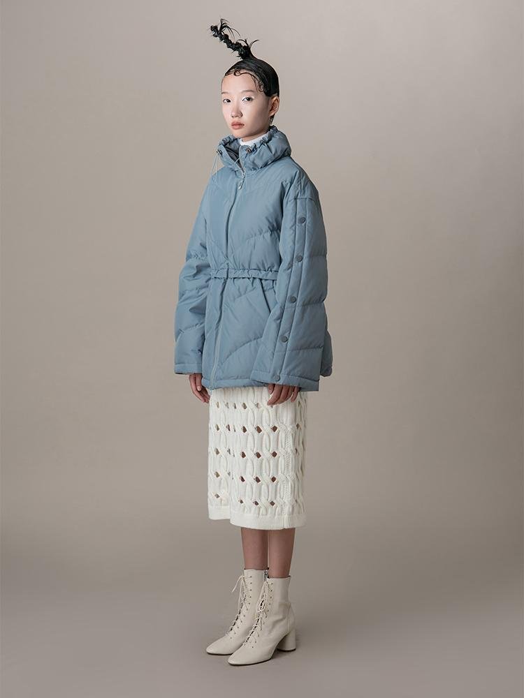 Waisted Puff Jacket - BLANCORE