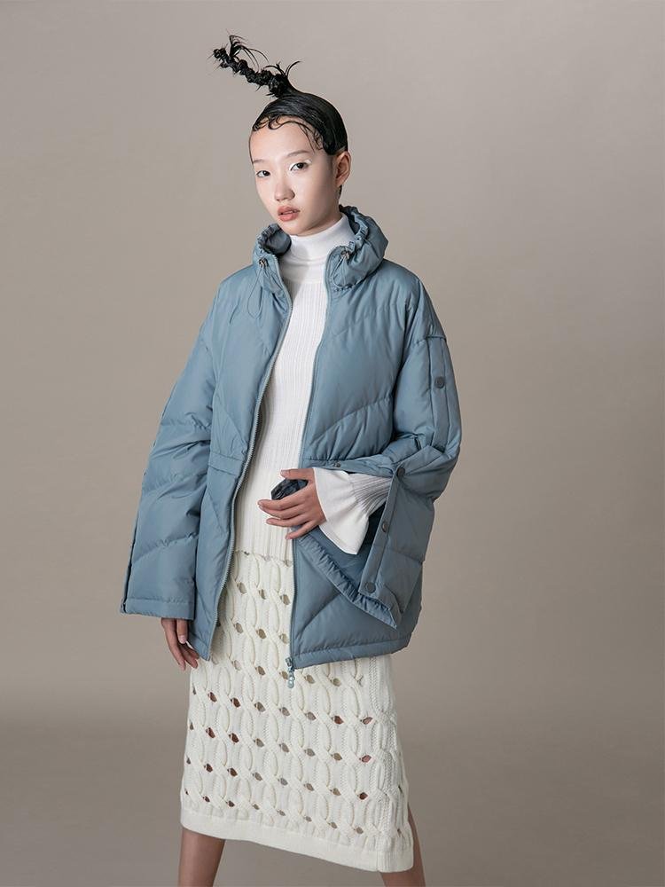 Waisted Puff Jacket - BLANCORE